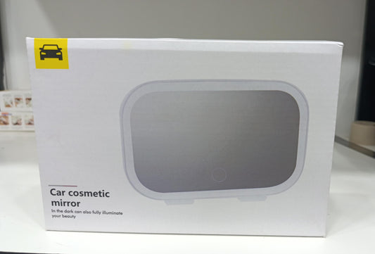 Car Sun Visor Vanity Makeup Mirror With LED Lighting Touch Control And 3 Light Modes (Random Colour)